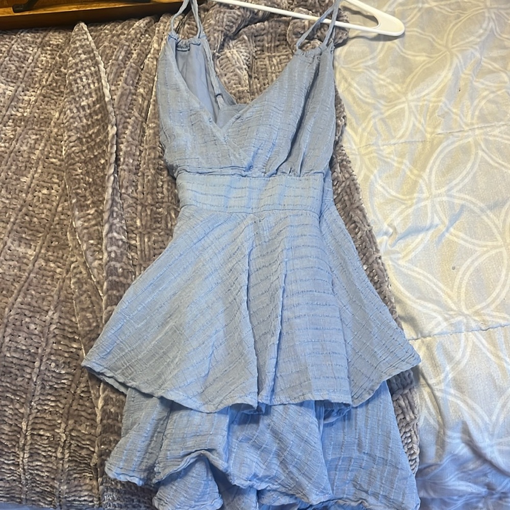 Blue romper dress - Picture 4 of 5